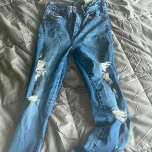 Abercrombie medium wash denim jeans size 25